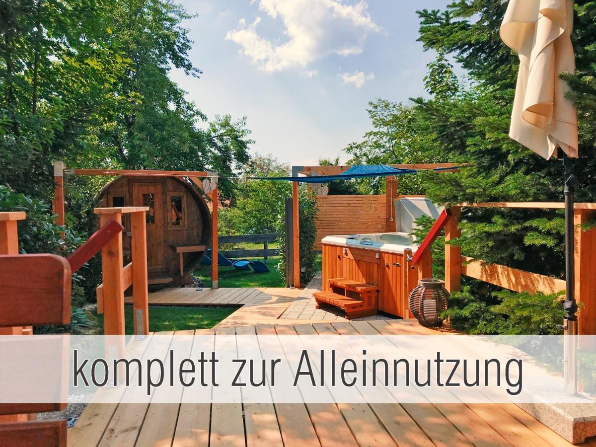 Huette41: Ganze Huette Nah Am See Mit Privatem Whirlpool, Sauna. Umzaeunt. Вальдкирхен Экстерьер фото