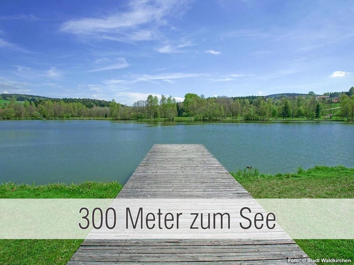 Huette41: Ganze Huette Nah Am See Mit Privatem Whirlpool, Sauna. Umzaeunt. Вальдкирхен Экстерьер фото